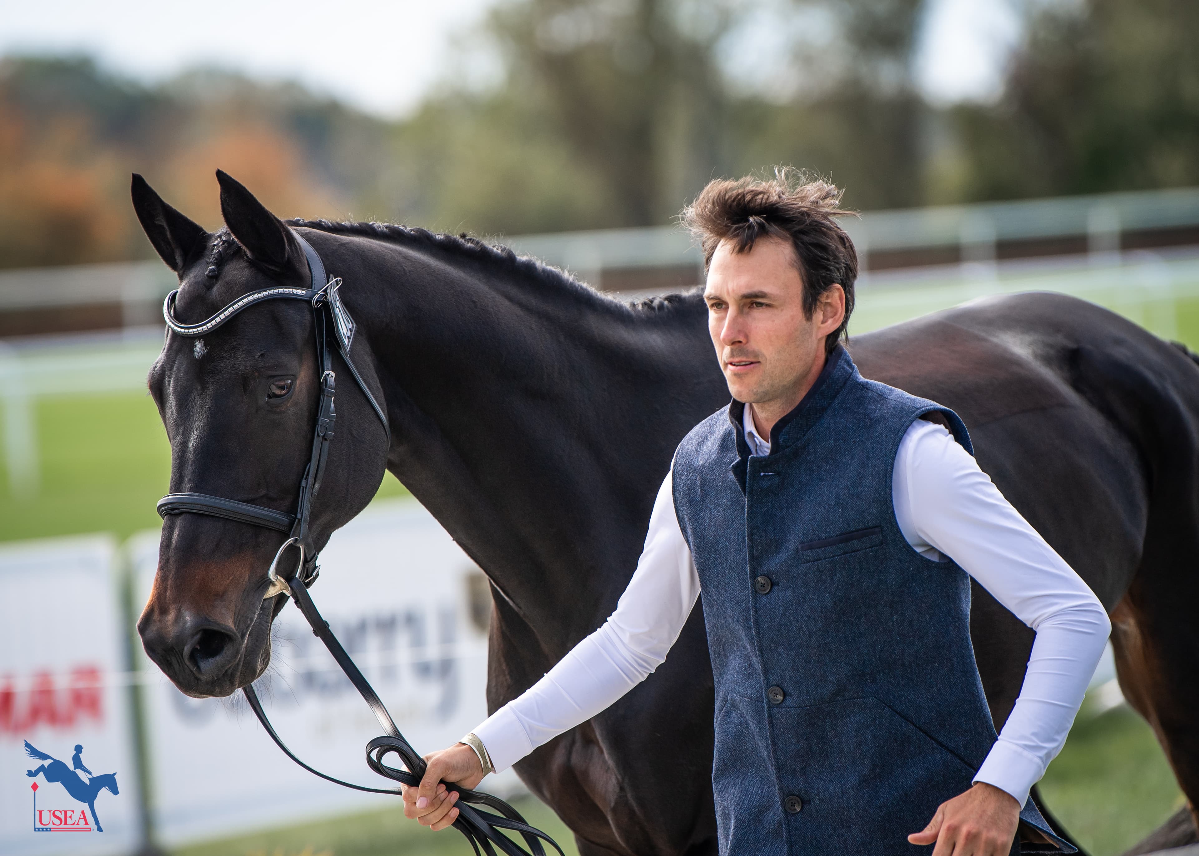 Felix Vogg and Cartania. USEA/Lindsay Berreth photo