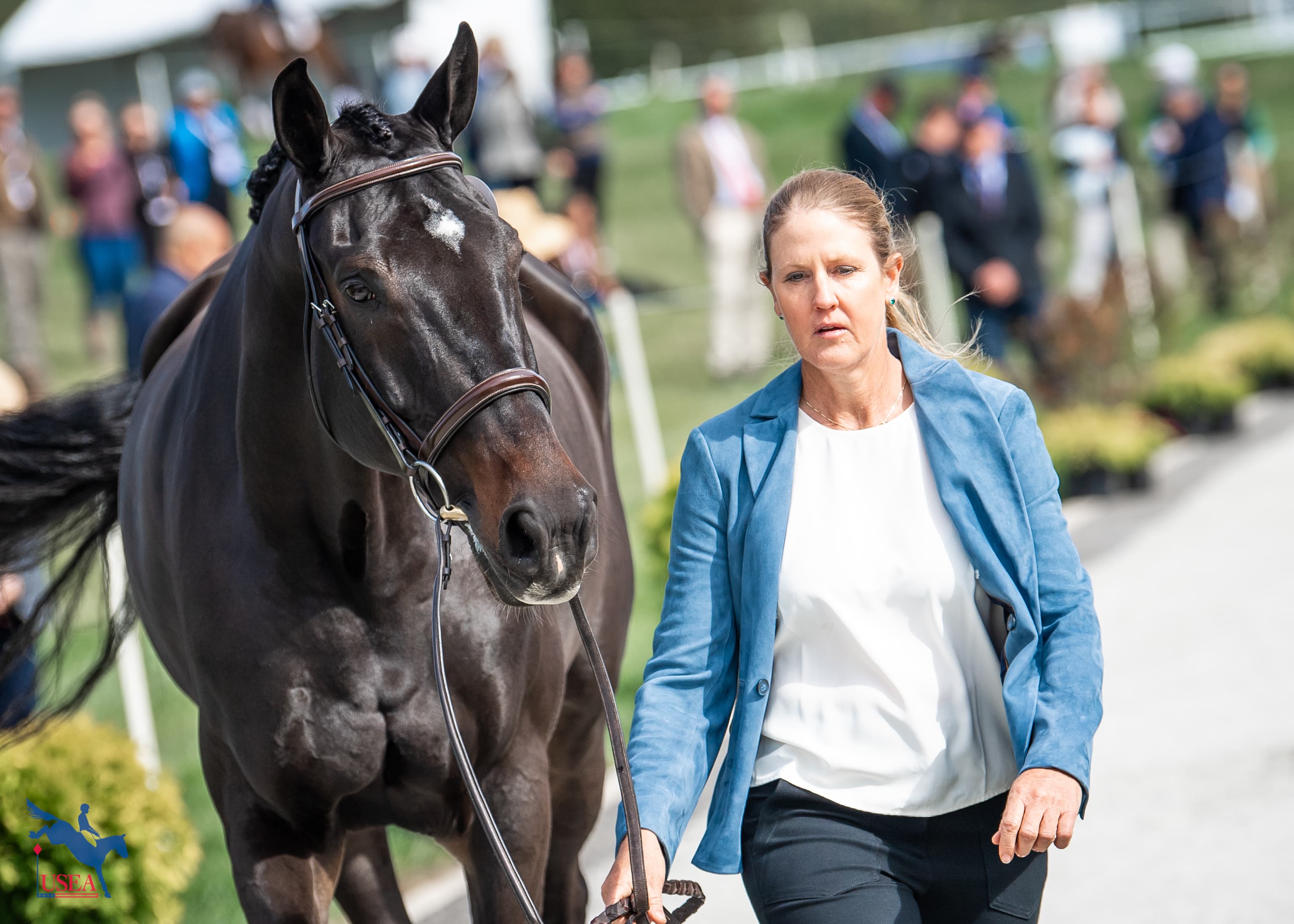 Allison Springer and Vandyke. USEA/Lindsay Berreth photo