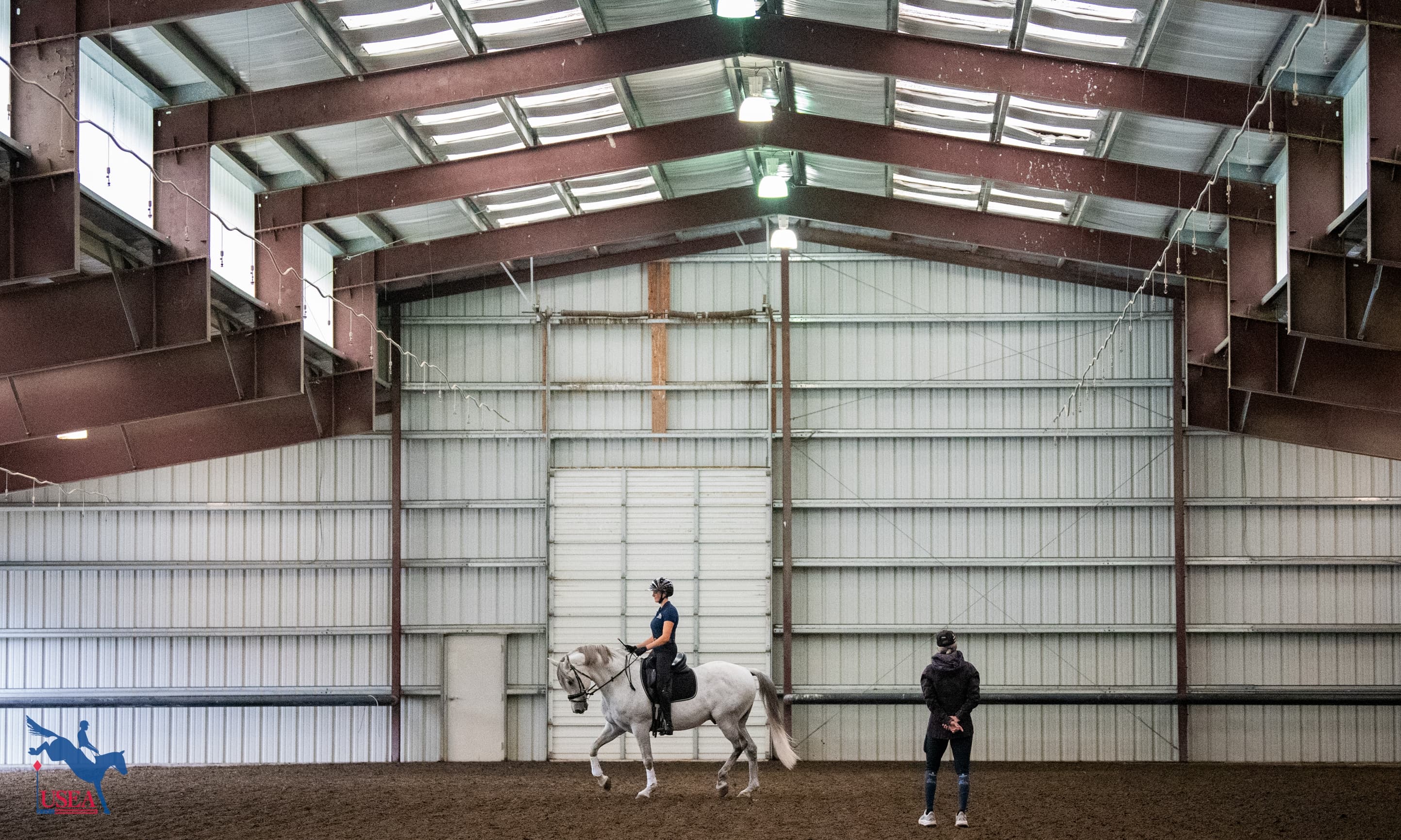 On the Aids on Day 1 of the USEA EA21 West II Clinic