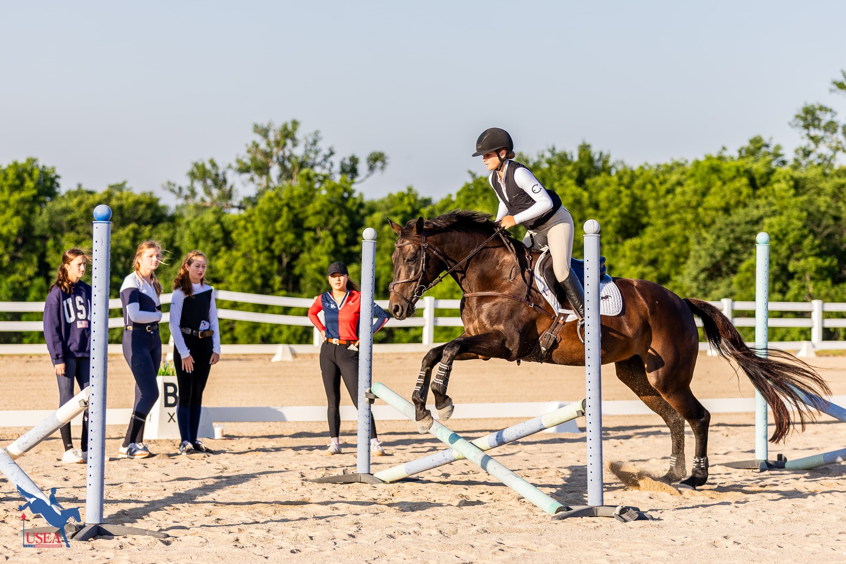 EA21 Central Riders Put Flatwork Fundamentals to the Test Over Fences