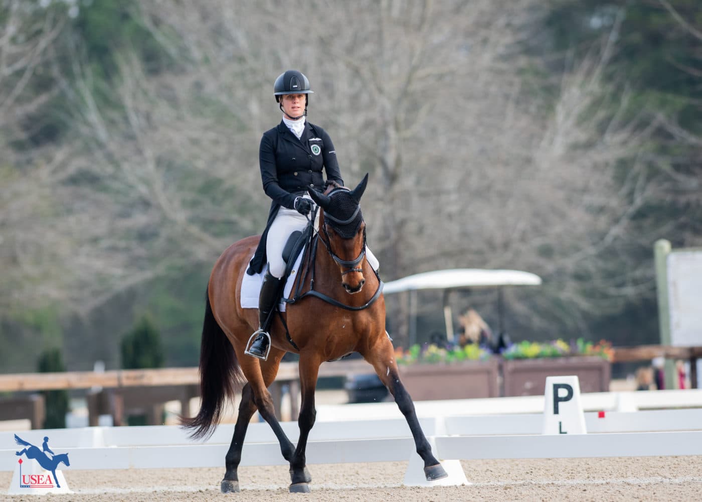 Caroline Pamukcu and She's The One are in sixth. USEA/Lindsay Berreth photo