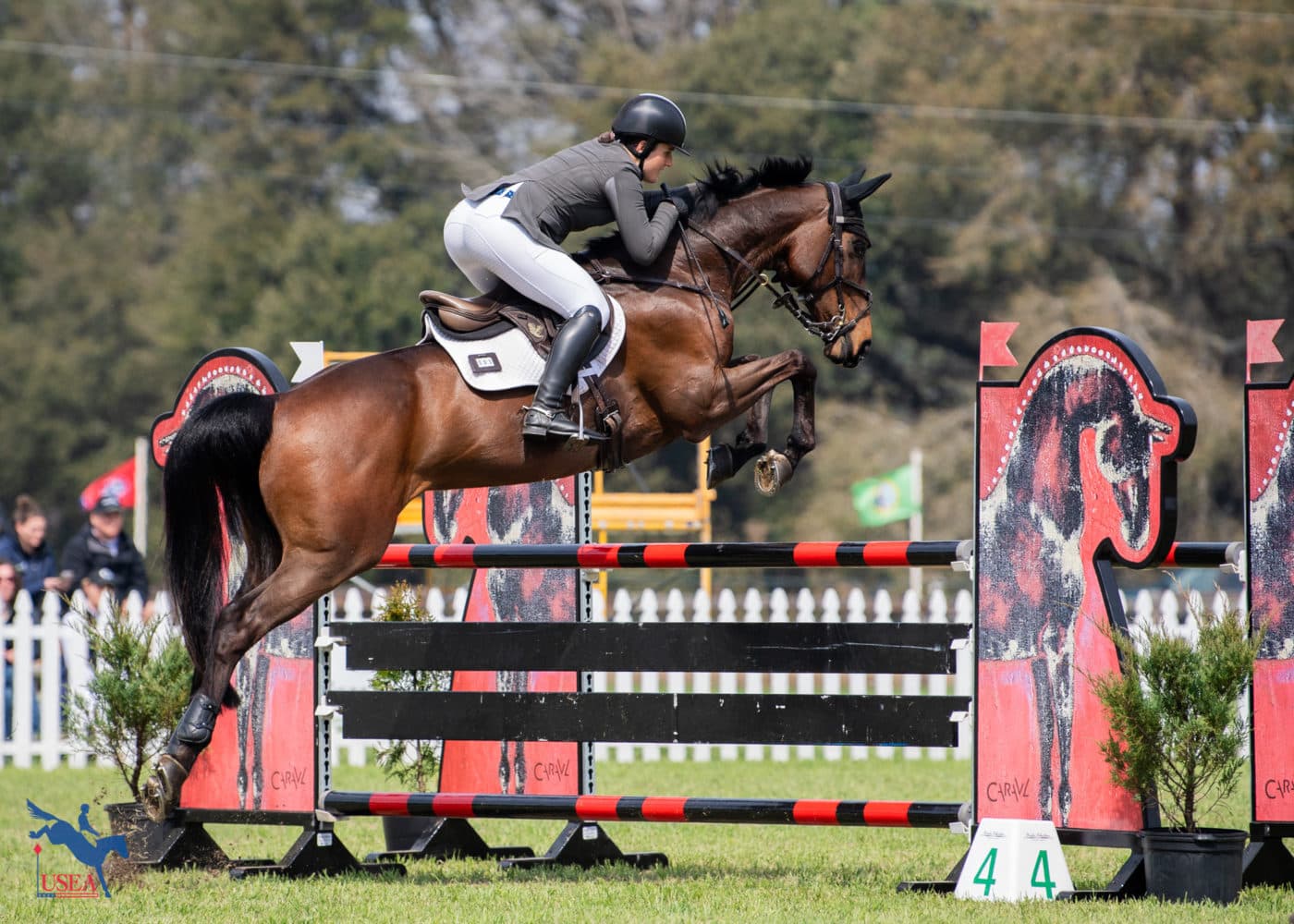 Ema Klugman and Bronte Beach are seventh. USEA/Lindsay Berreth photo