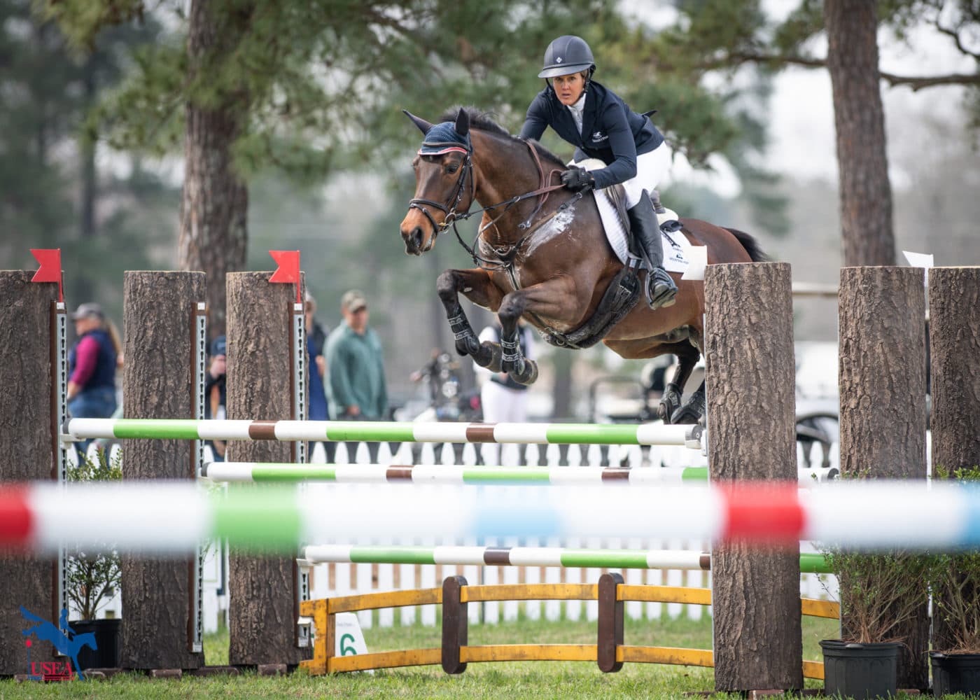 Allison Springer and No May Moon are in fifth place. USEA/Lindsay Berreth photo