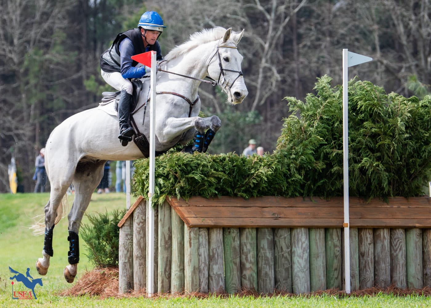 Local rider Will Faudree and Pfun were sixth. USEA/Lindsay Berreth photo