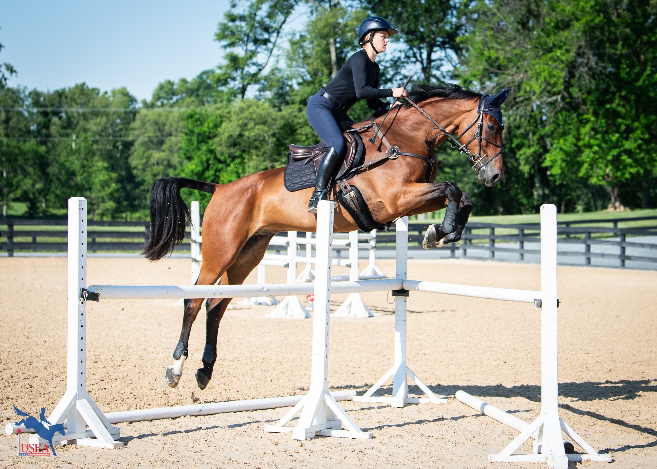 Riley Zgrebnak. USEA/Lindsay Berreth photo