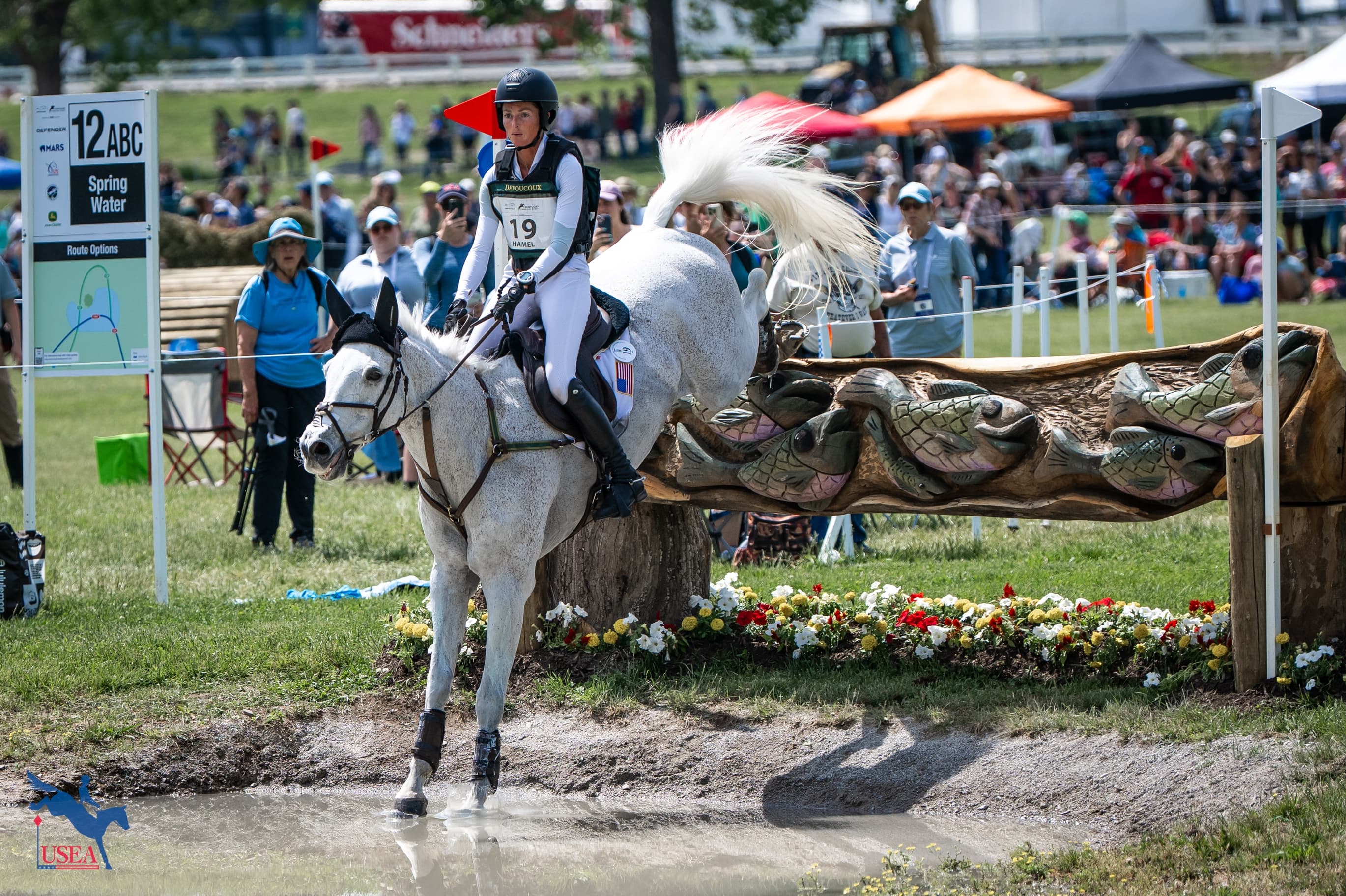 Emily Hamel and Corvett. USEA/Lindsay Berreth photo