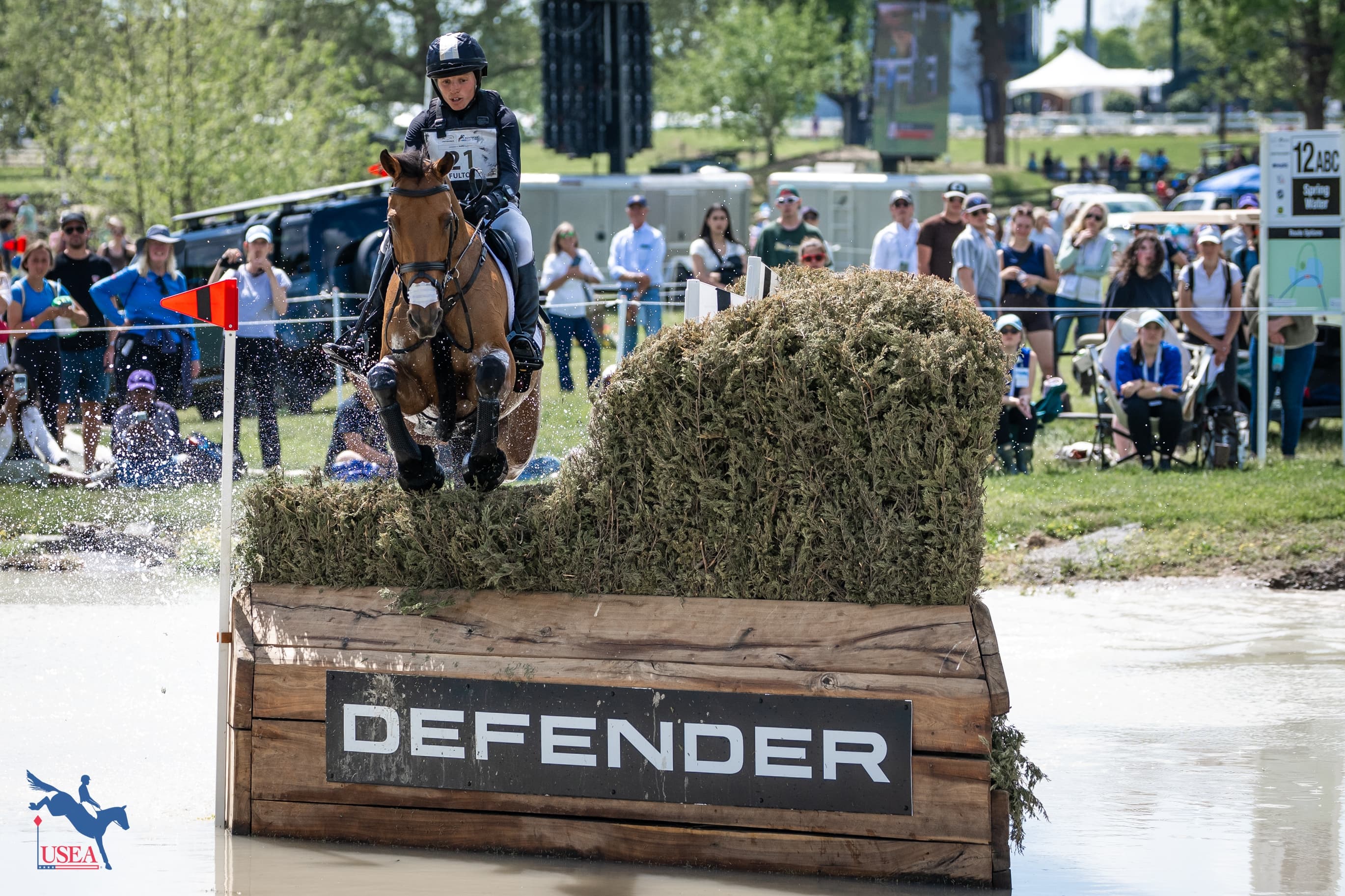 Woodge Fulton and Cash Point. USEA/Lindsay Berreth photo
