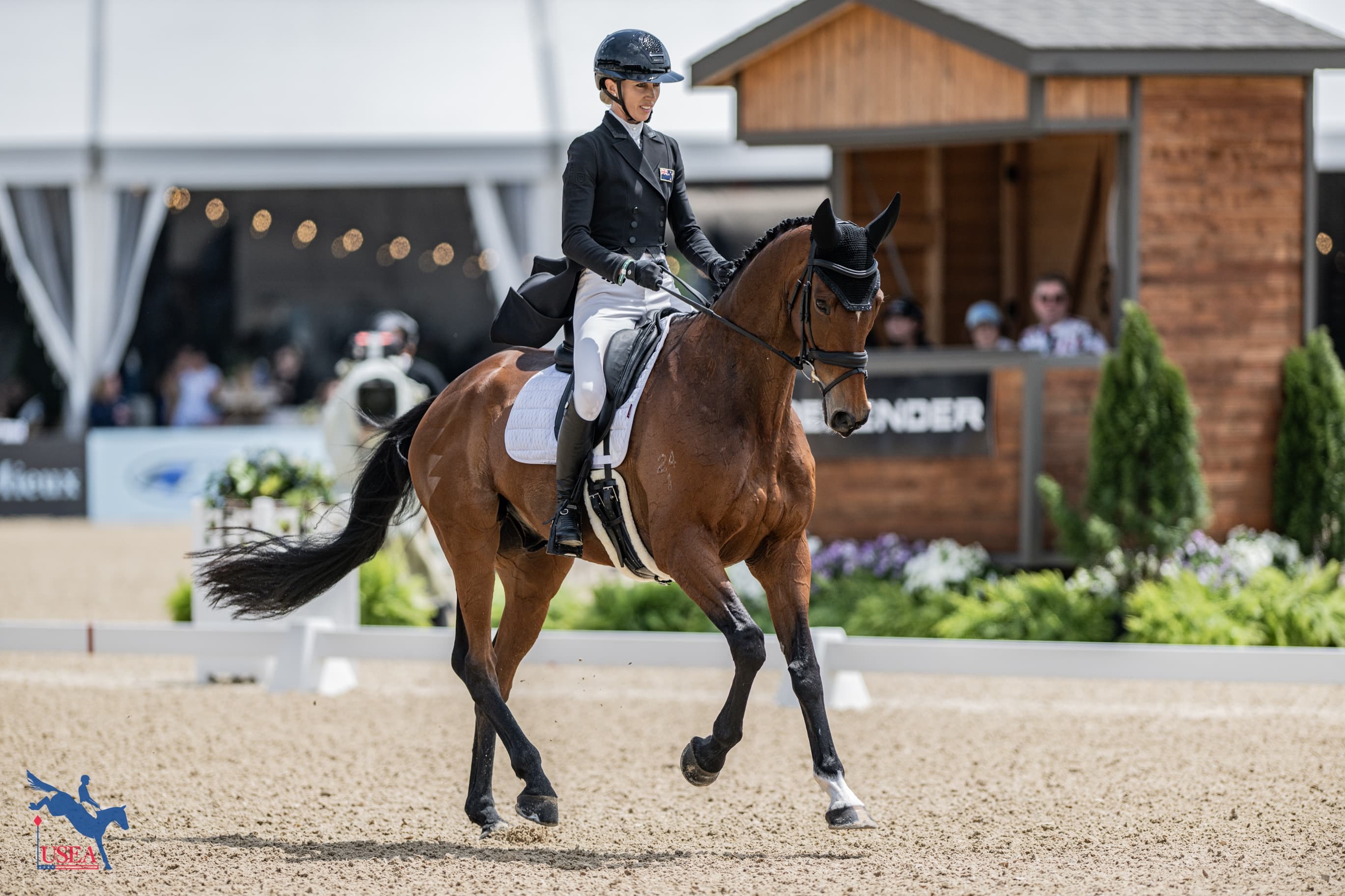 1st | Monica Spencer and Artist. USEA/Lindsay Berreth photo