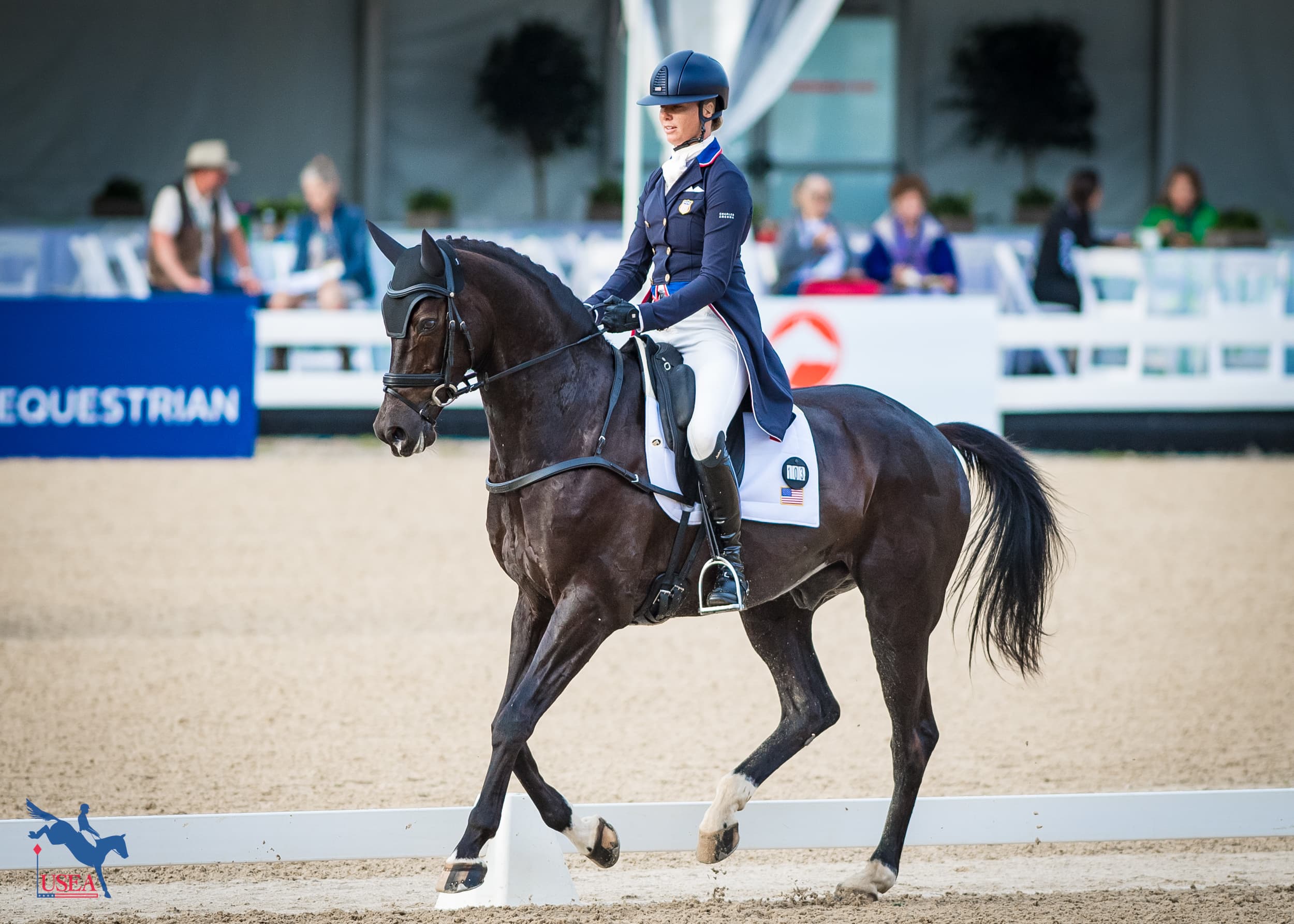 Caroline Pamukcu and HSH Blake. USEA/Lindsay Berreth photo