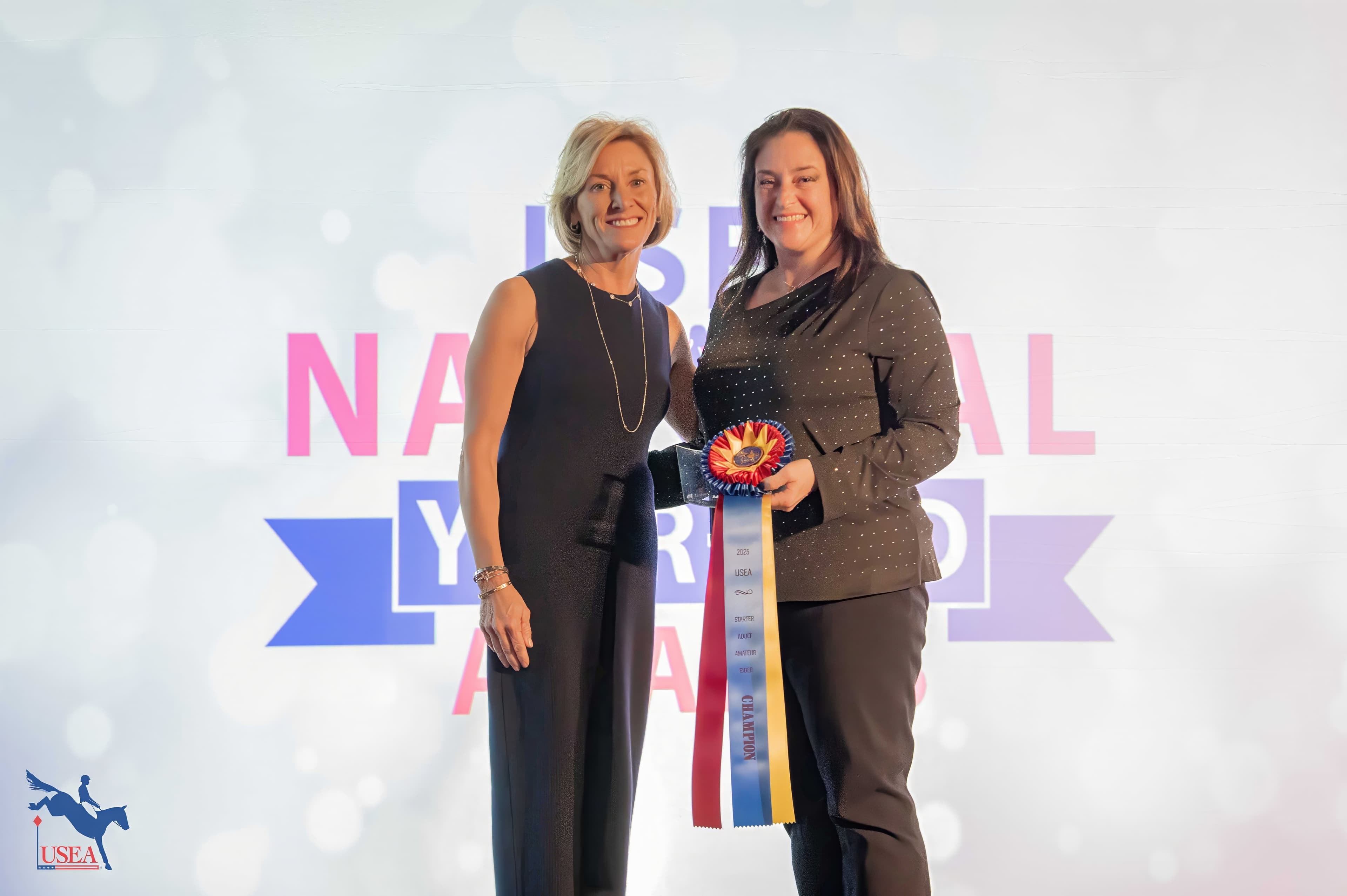 Laura Beebe was named the 2025 USEA Starter Adult Amateur Rider of the Year. USEA/Meagan DeLisle photo