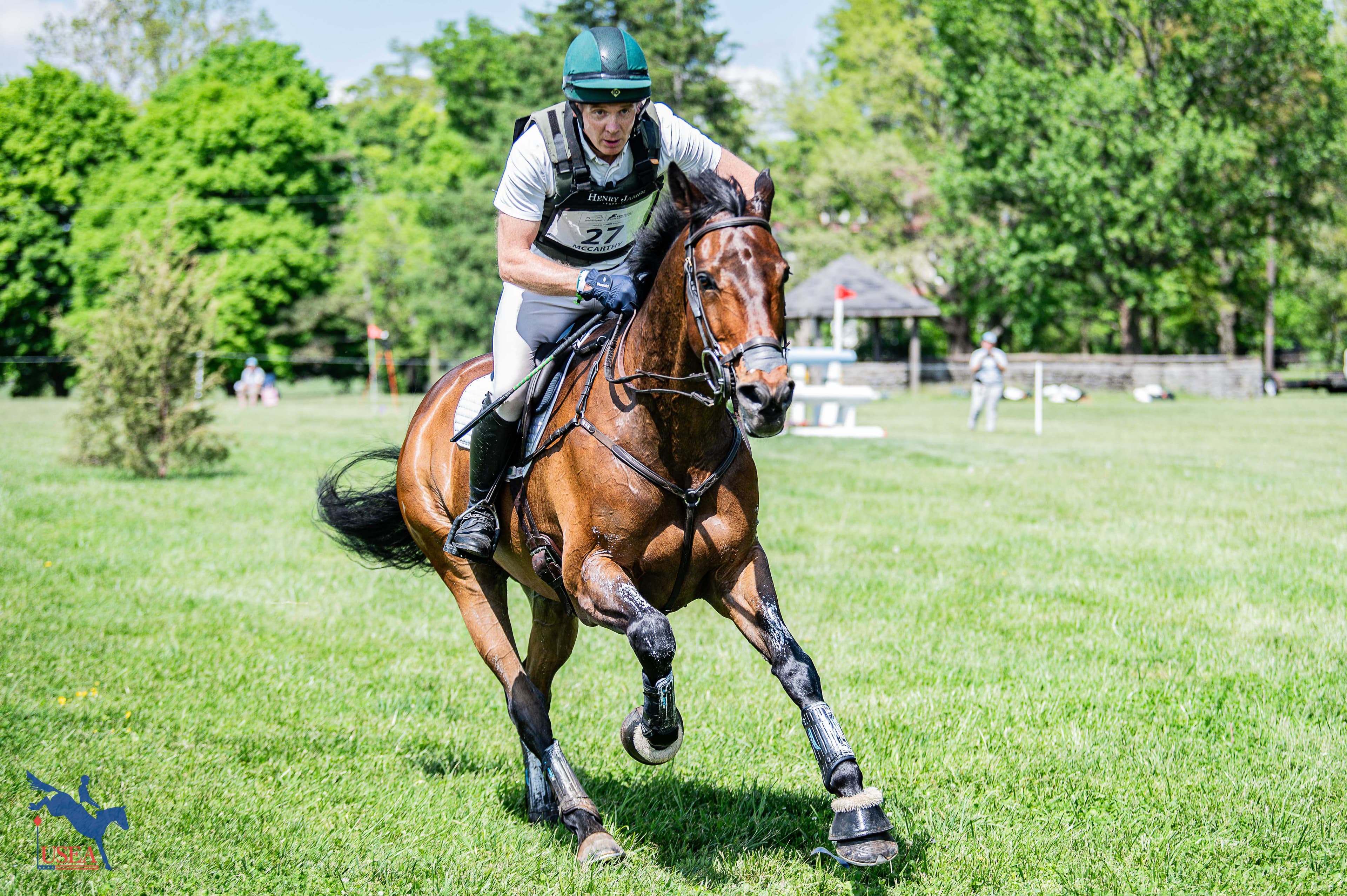 Padraig McCarthy and Pomp N Circumstance. USEA/Meagan DeLisle photo