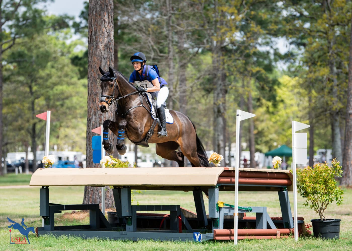 3rd - Julie Wolfert and SSH Playboy. USEA/Lindsay Berreth photo