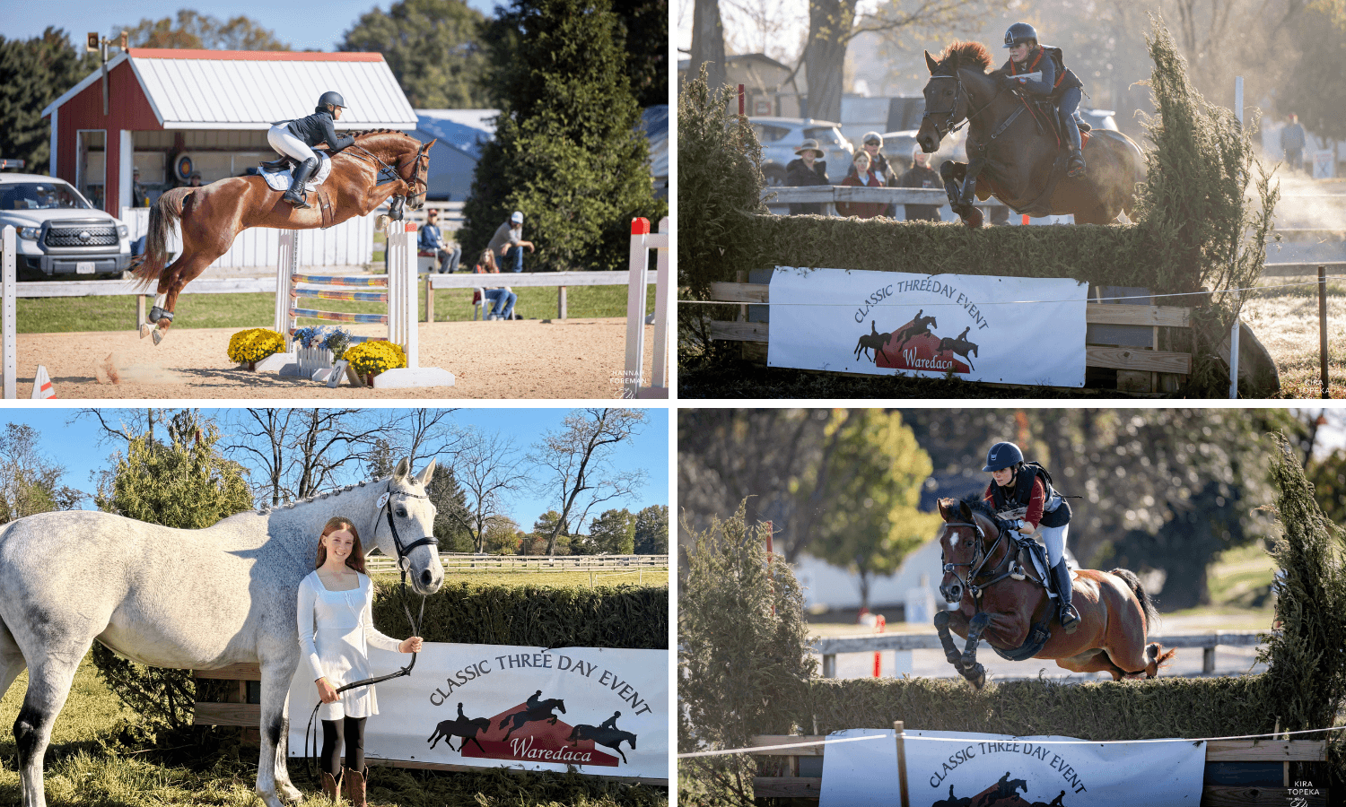 Cascarino, Fansler, Frew, and Armstrong Claim USEA Classic Series Victories at Waredaca