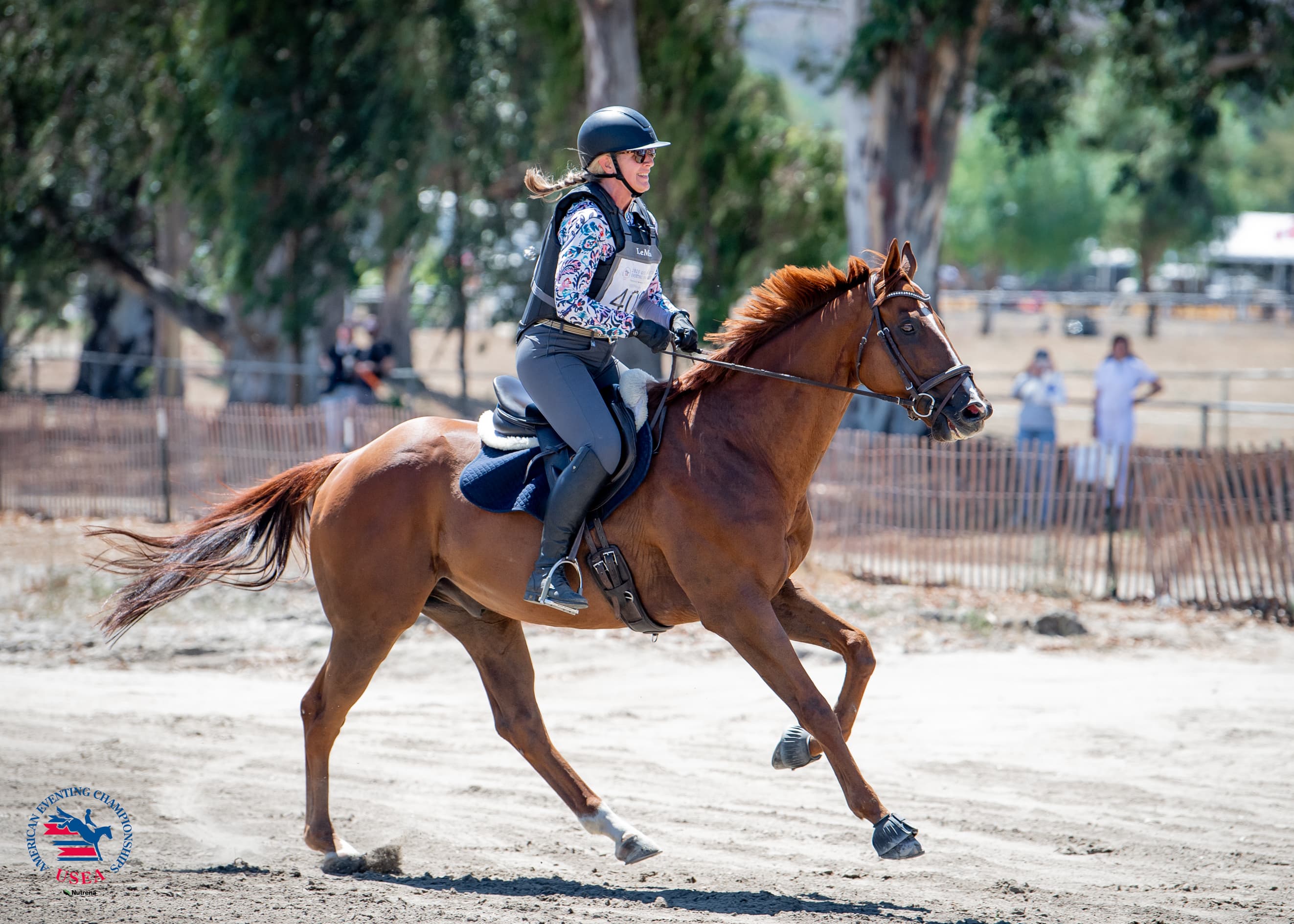 Starter Amateur Reserve Champions: Linda Potter and Congratulate Me. USEA/Lindsay Berreth photo
