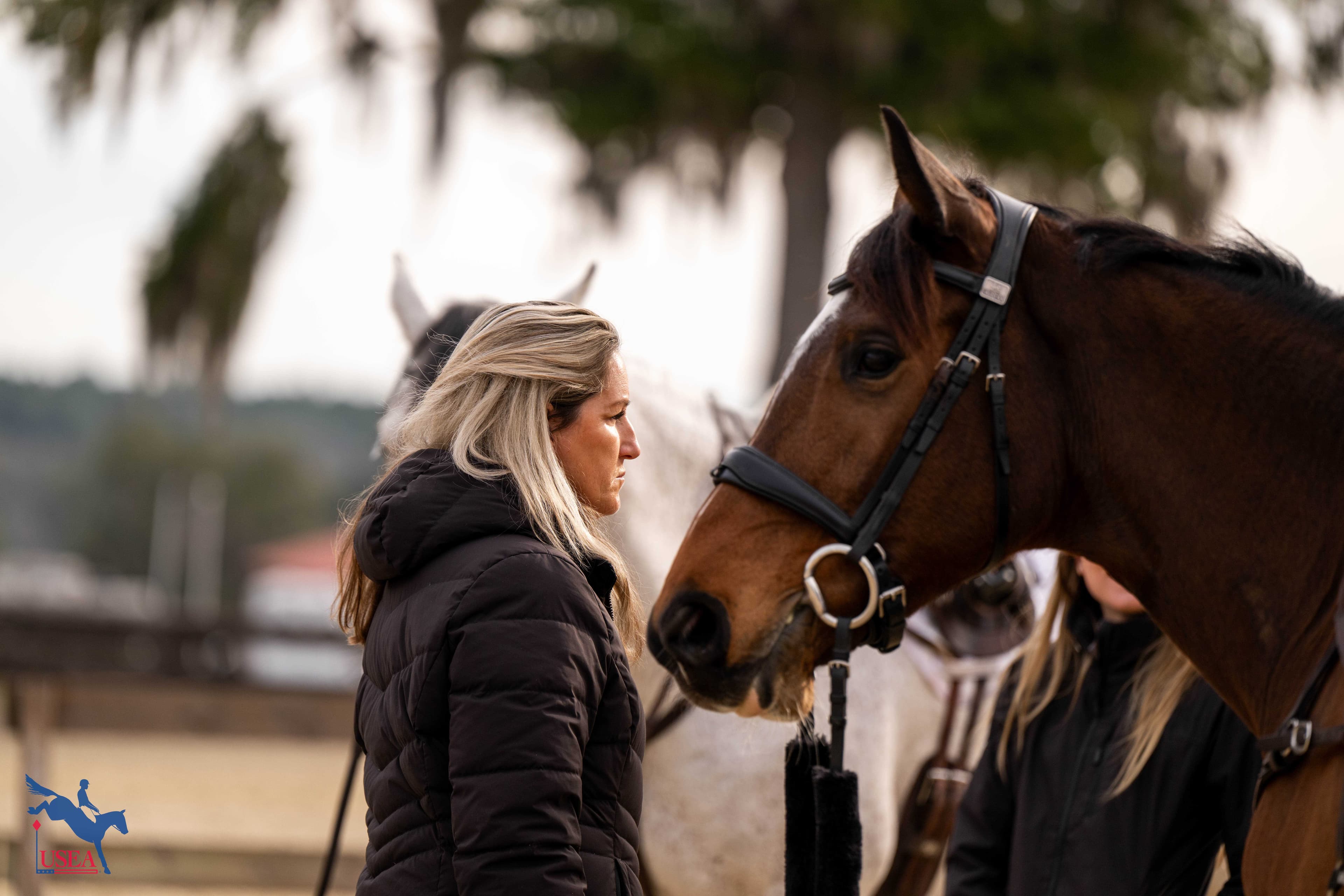 EA21 Coach Bec Braitling. USEA/Atalya Boytner photo