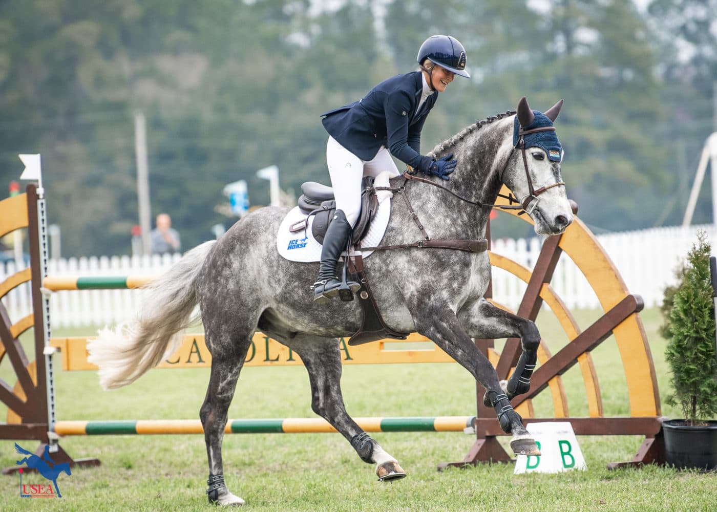 Madison Temken and Fernhill Bertus jumped a clear round in the CCI3*-S. USEA/Lindsay Berreth photo