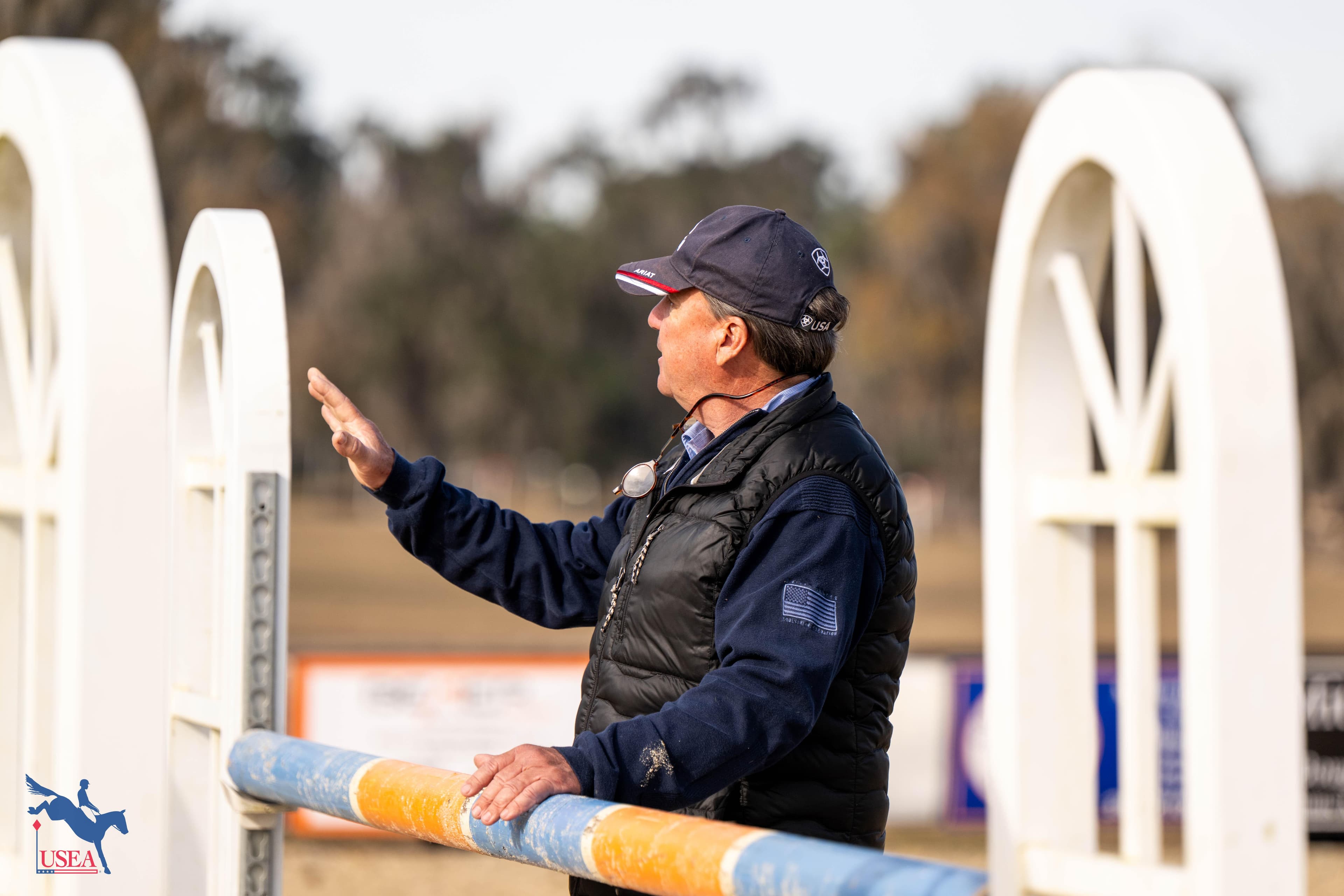 EA21 Director of Coaching David O'Connor. USEA/Atalya Boytner photo