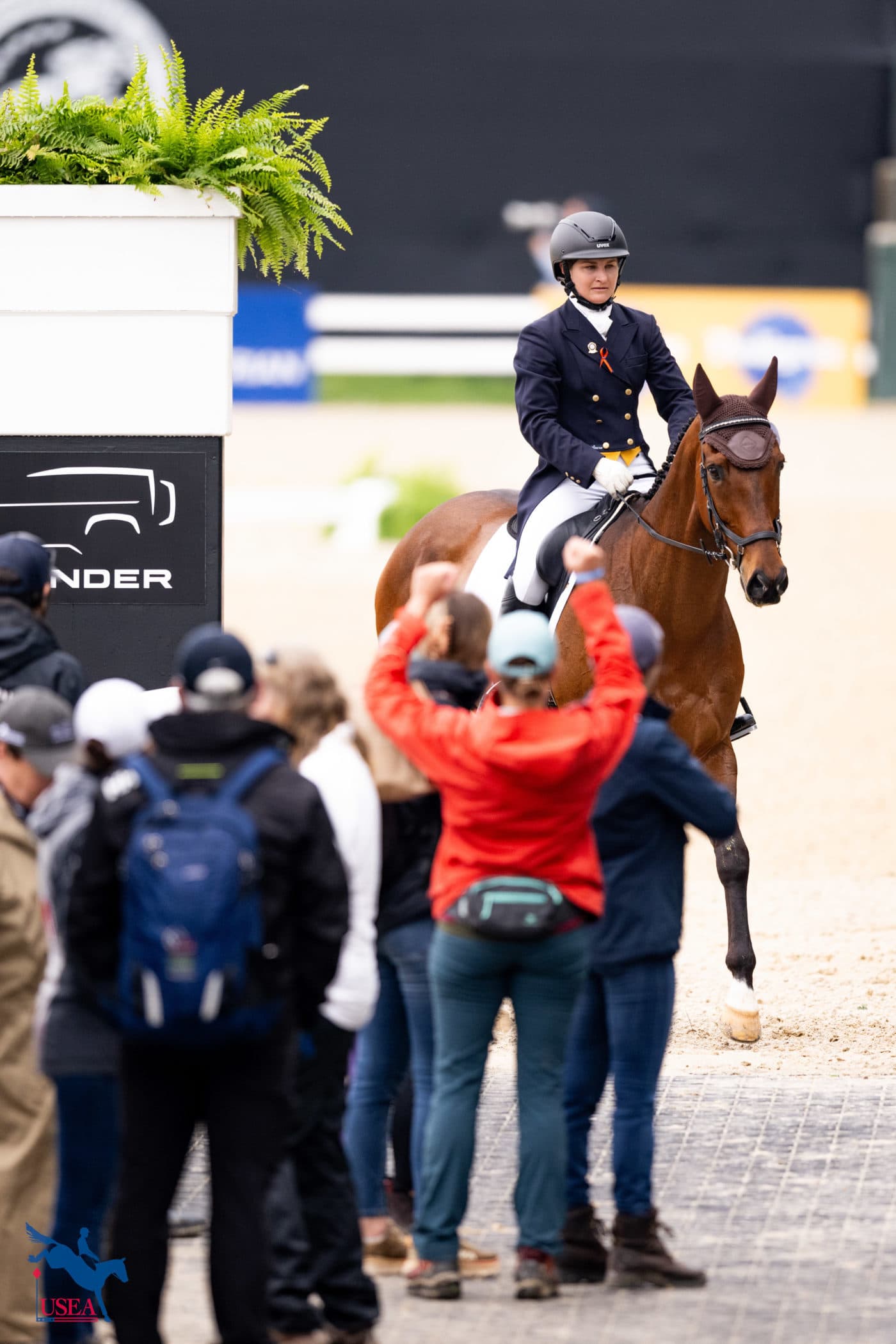 Tracey Bienemann and Venezuelan River. USEA/Atalya Boytner photo