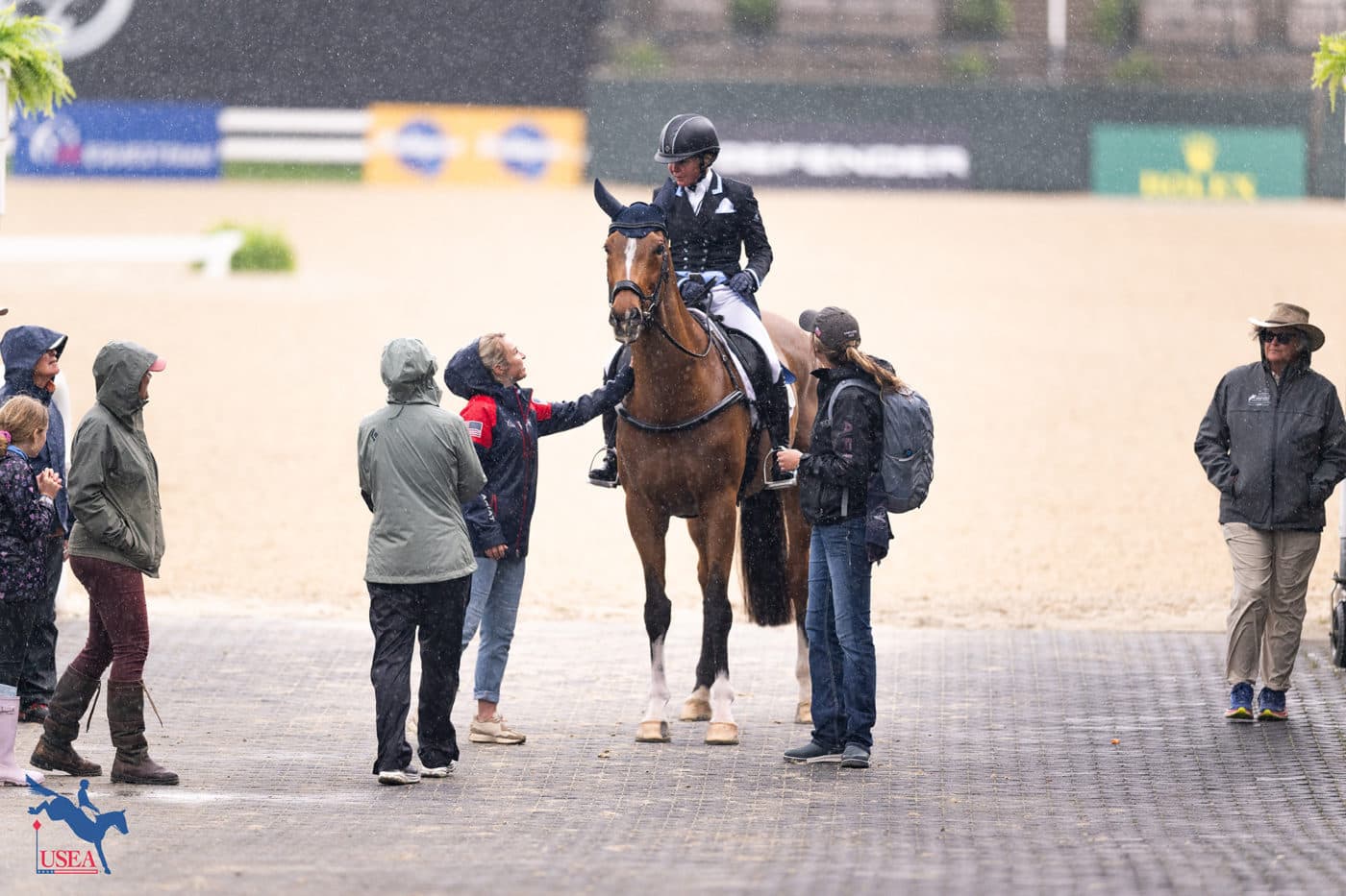 Jan Byyny and Beautiful Storm. USEA/Atalya Boytner photo