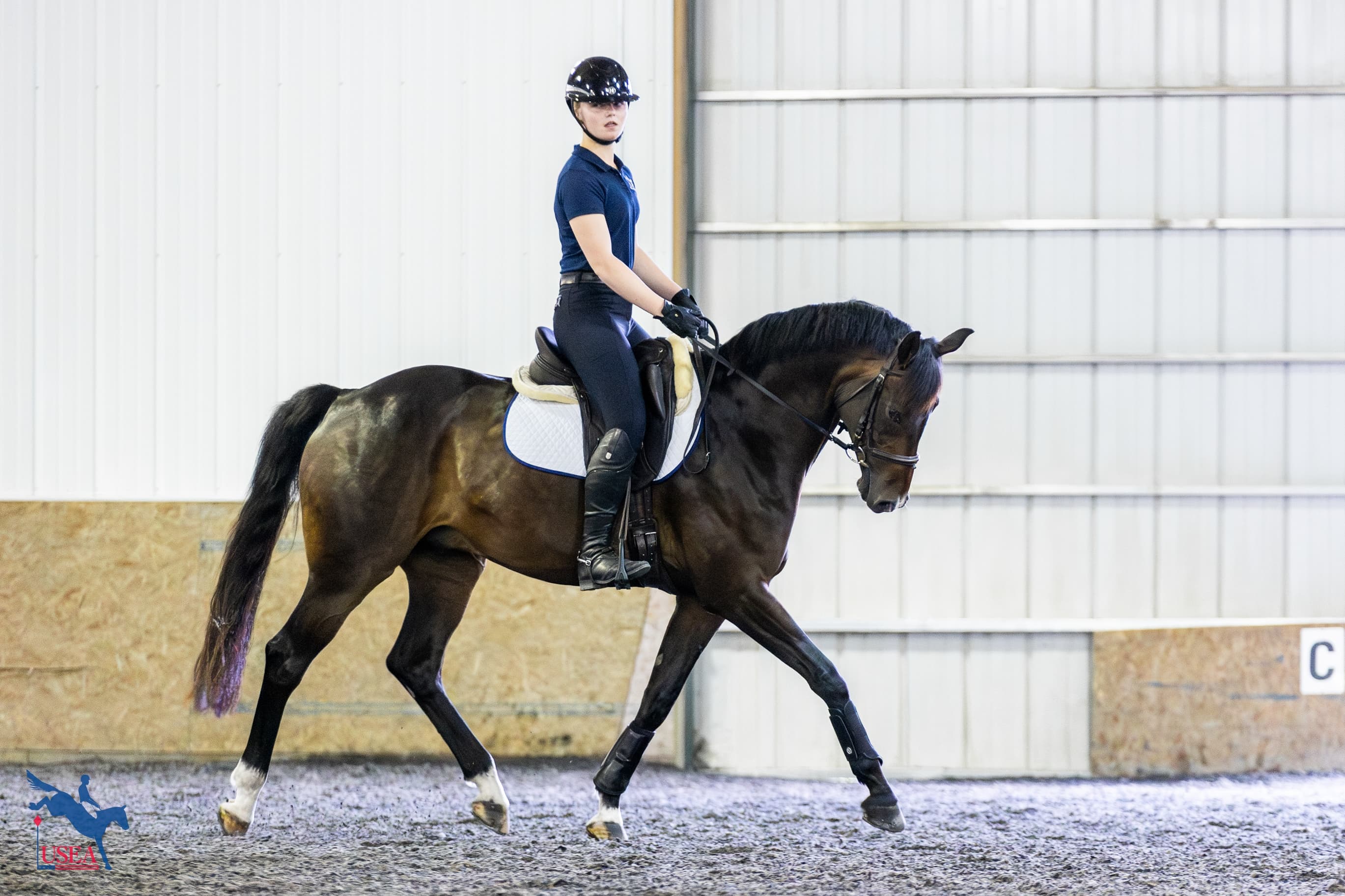 Elle White. USEA/Haley Johnson photo