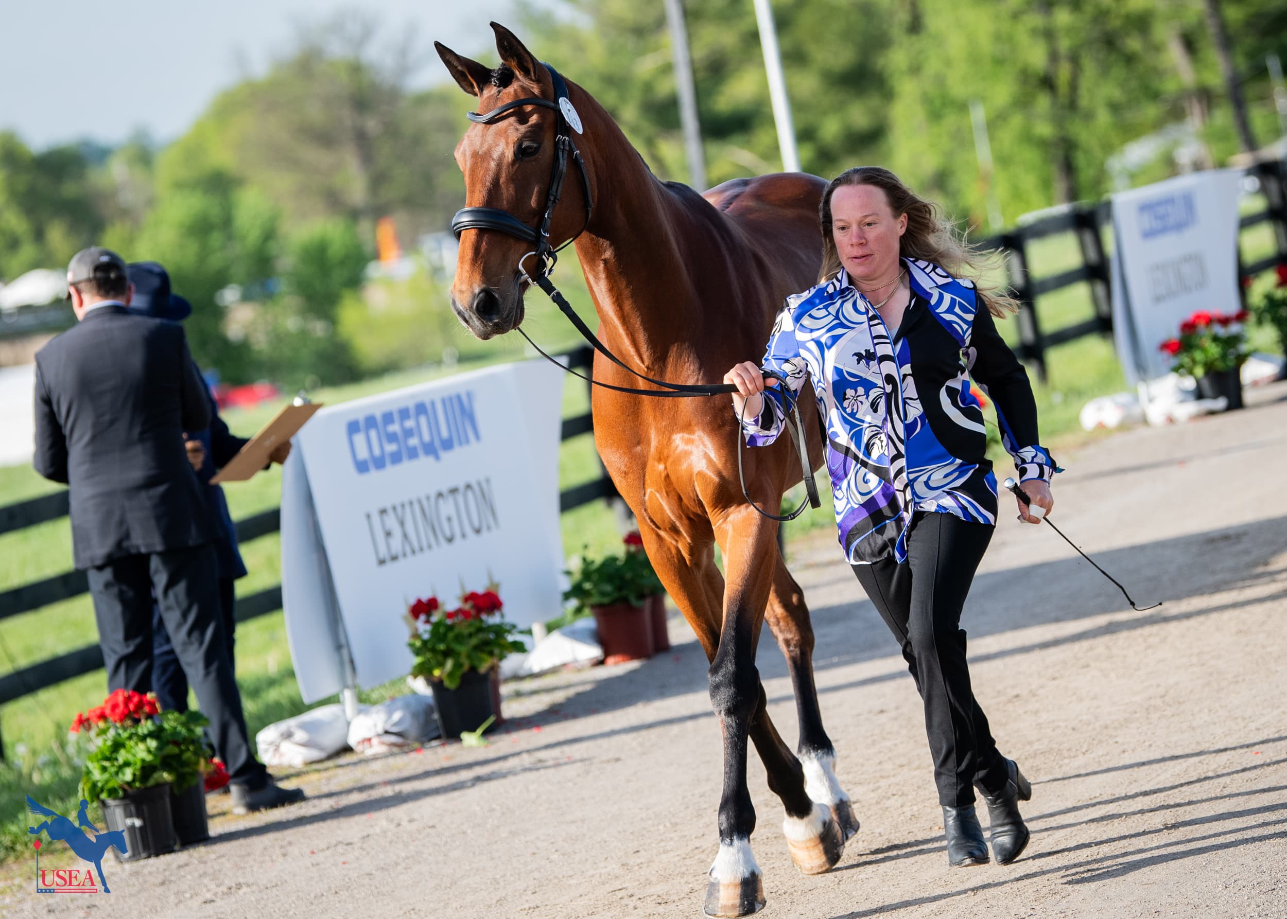 Arden Wildasin and Billy Beaufort. USEA/Lindsay Berreth photo
