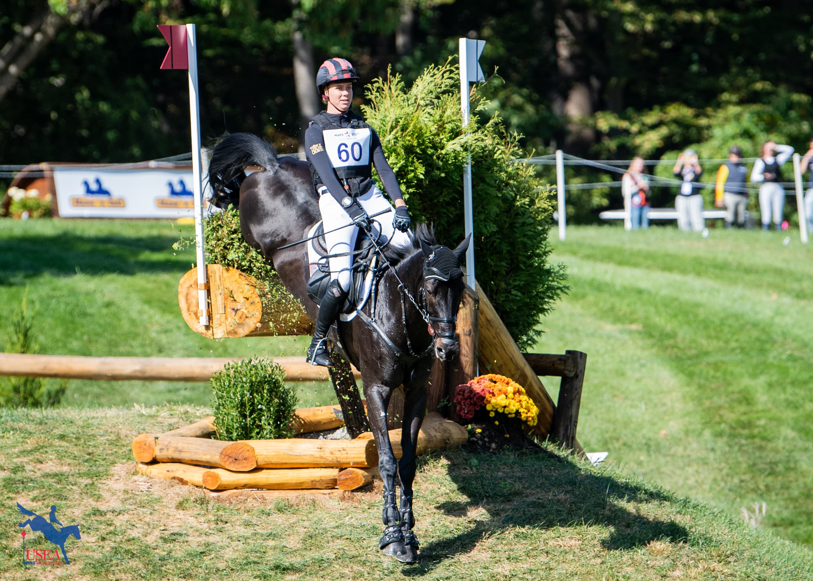 11th I Caroline Pamukcu and HSH Tolan King. USEA/Lindsay Berreth photo
