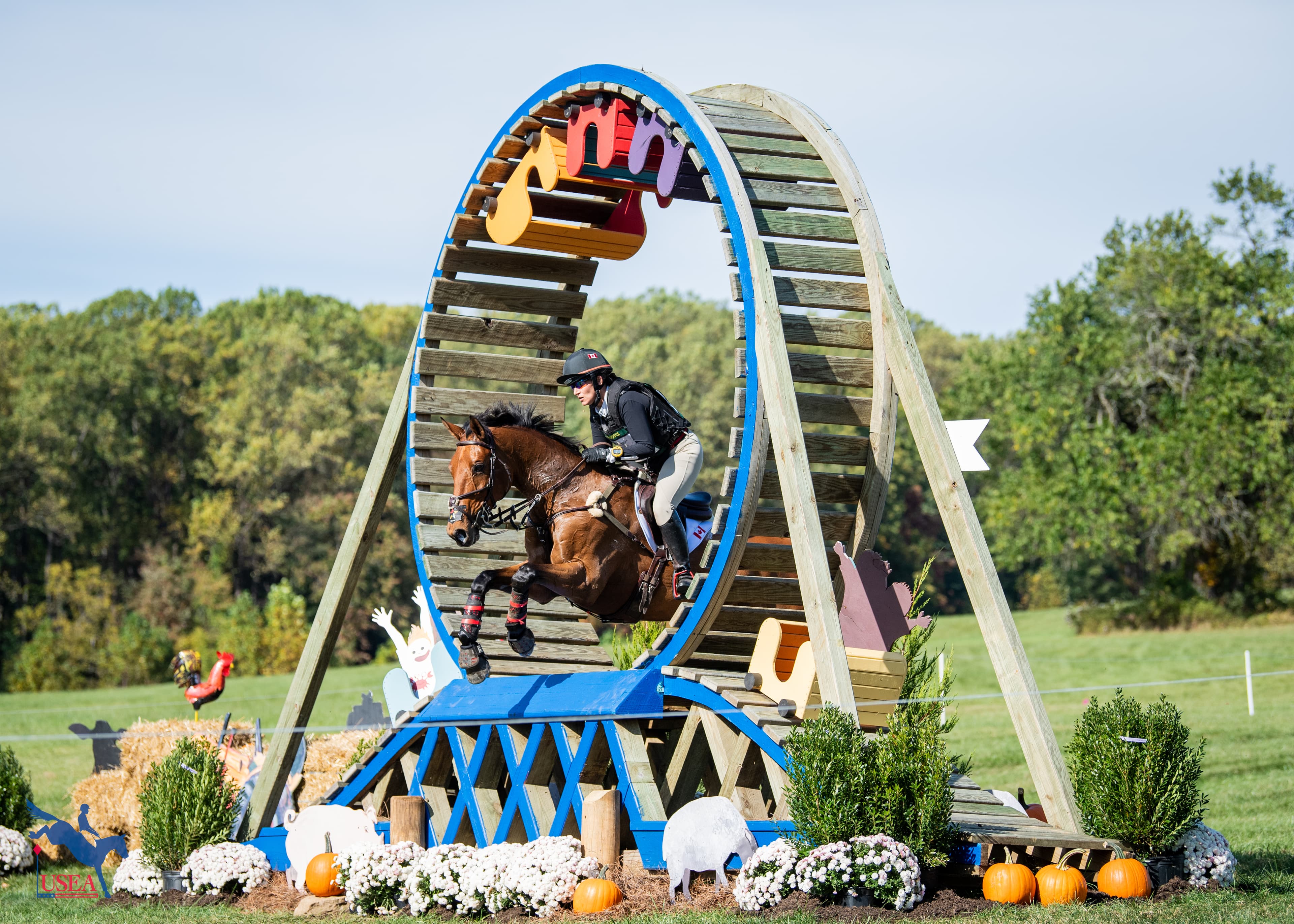 13th I Lindsay Traisnel and Bacyrouge. USEA/Lindsay Berreth photo