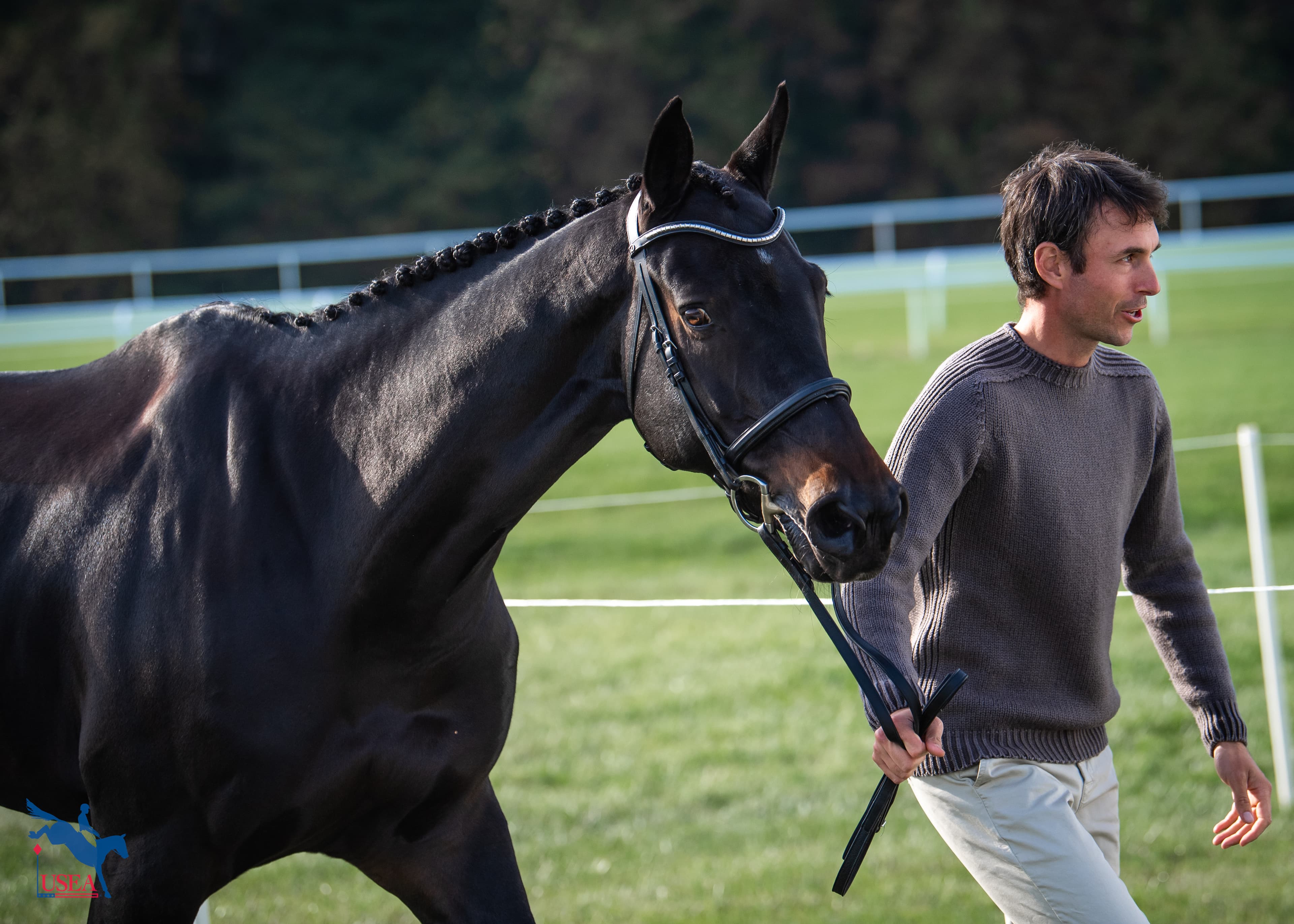 Felix Vogg and Cartania. USEA/Lindsay Berreth photo