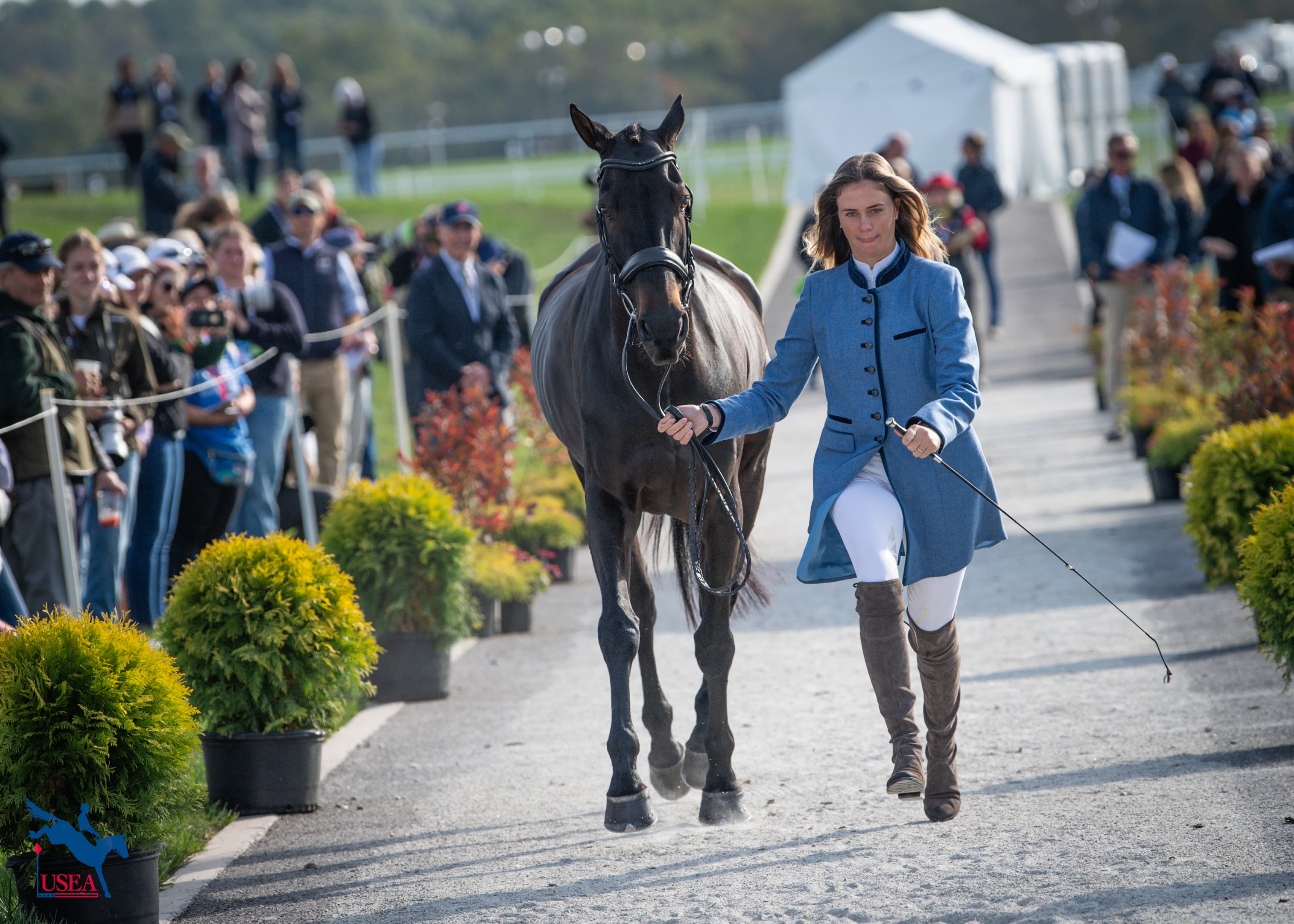 Caroline Pamukcu and HSH Tolan King. USEA/Lindsay Berreth photo