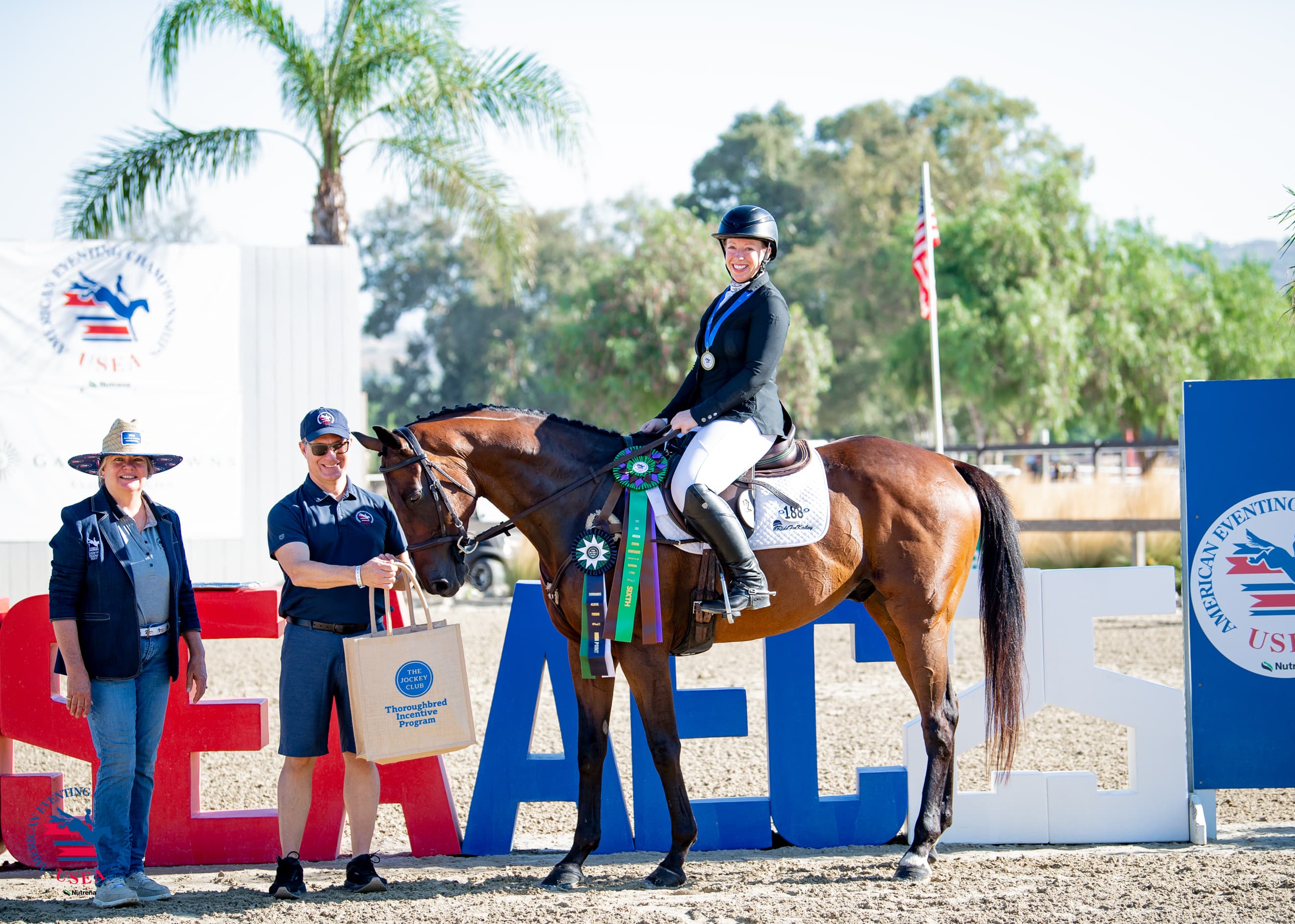 Novice Horse Champions: Laura Welsh and Trouble In Phoenix. USEA/Lindsay Berreth photo