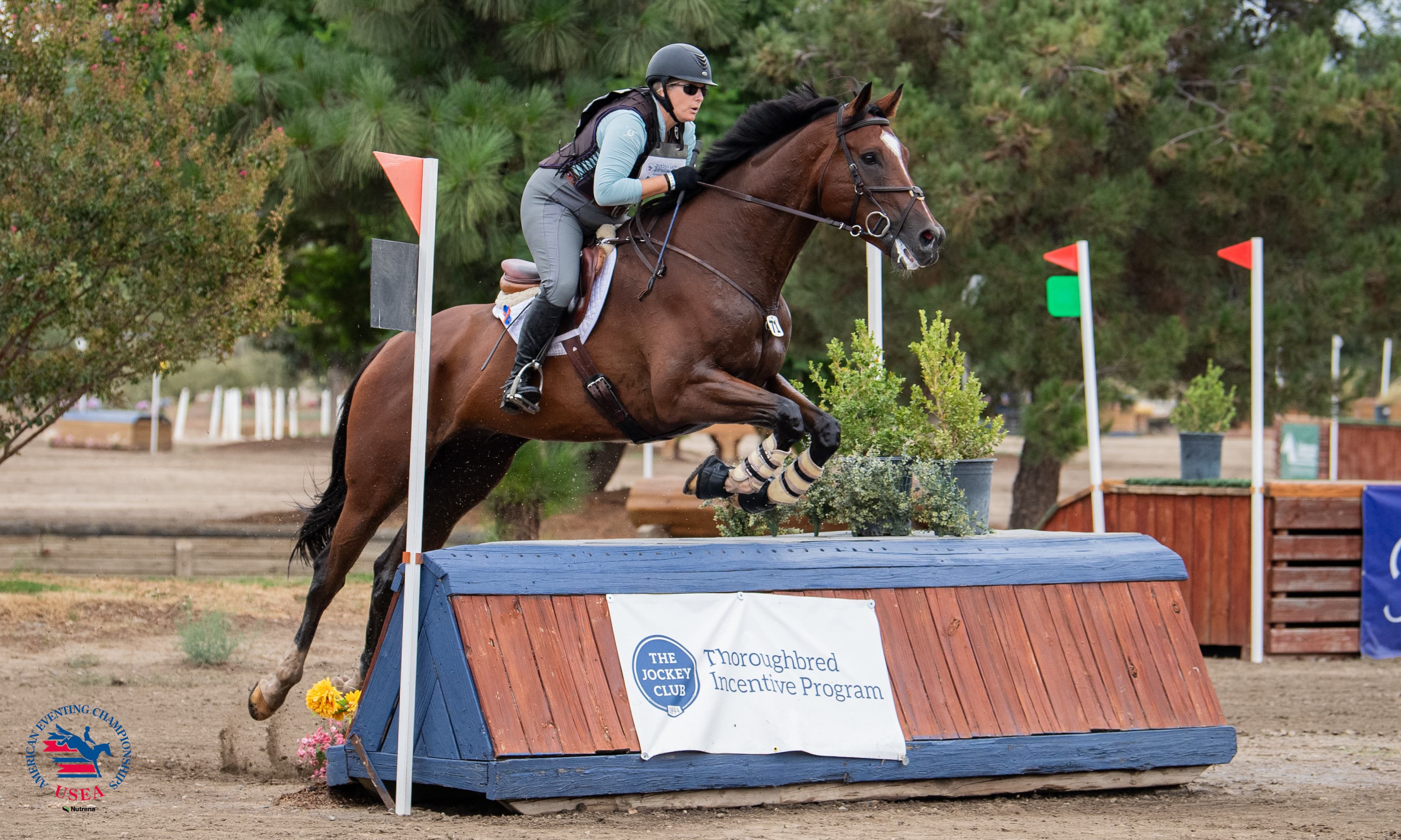 Training Amateur Reserve Champions. Deirdre Orcelletto and Breeze By. USEA/Lindsay Berreth photo